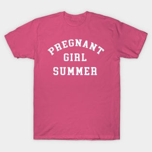 Pregnant Girl Summer T-Shirt